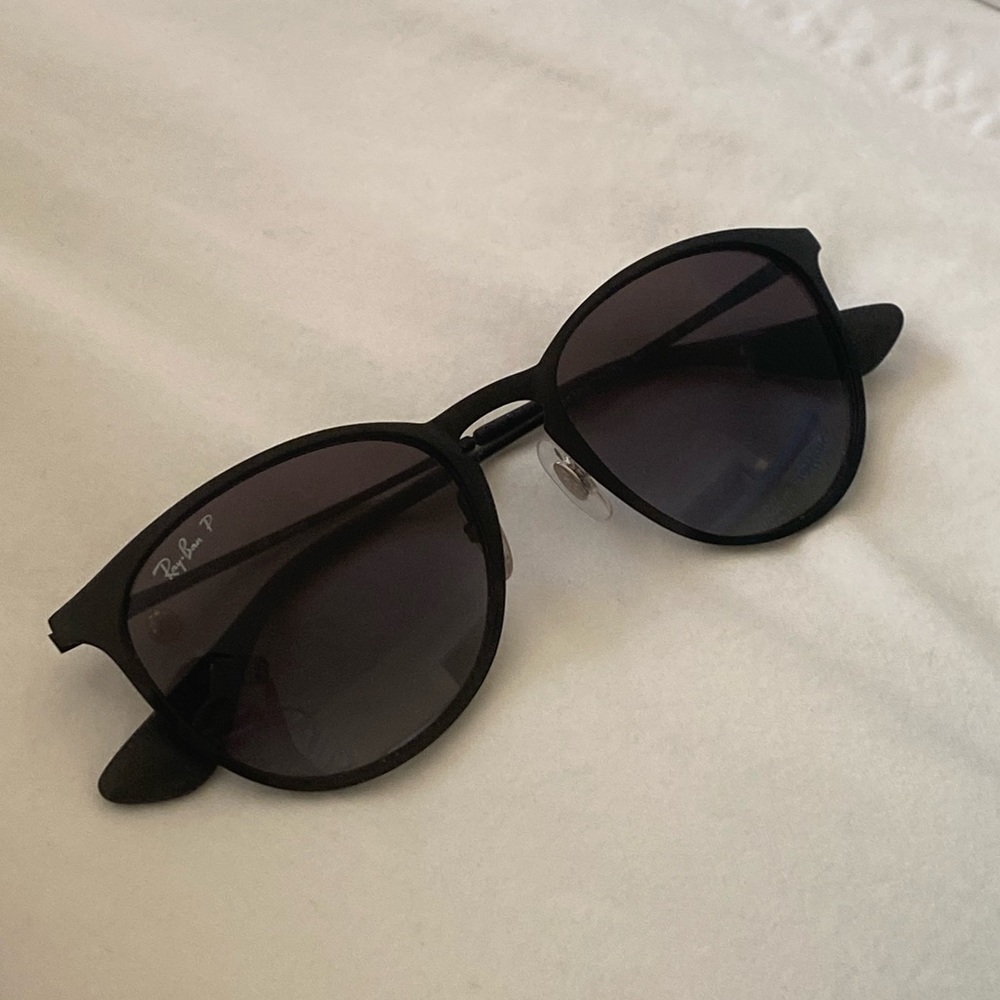 COPY - Polarized rayban metal erika glasses